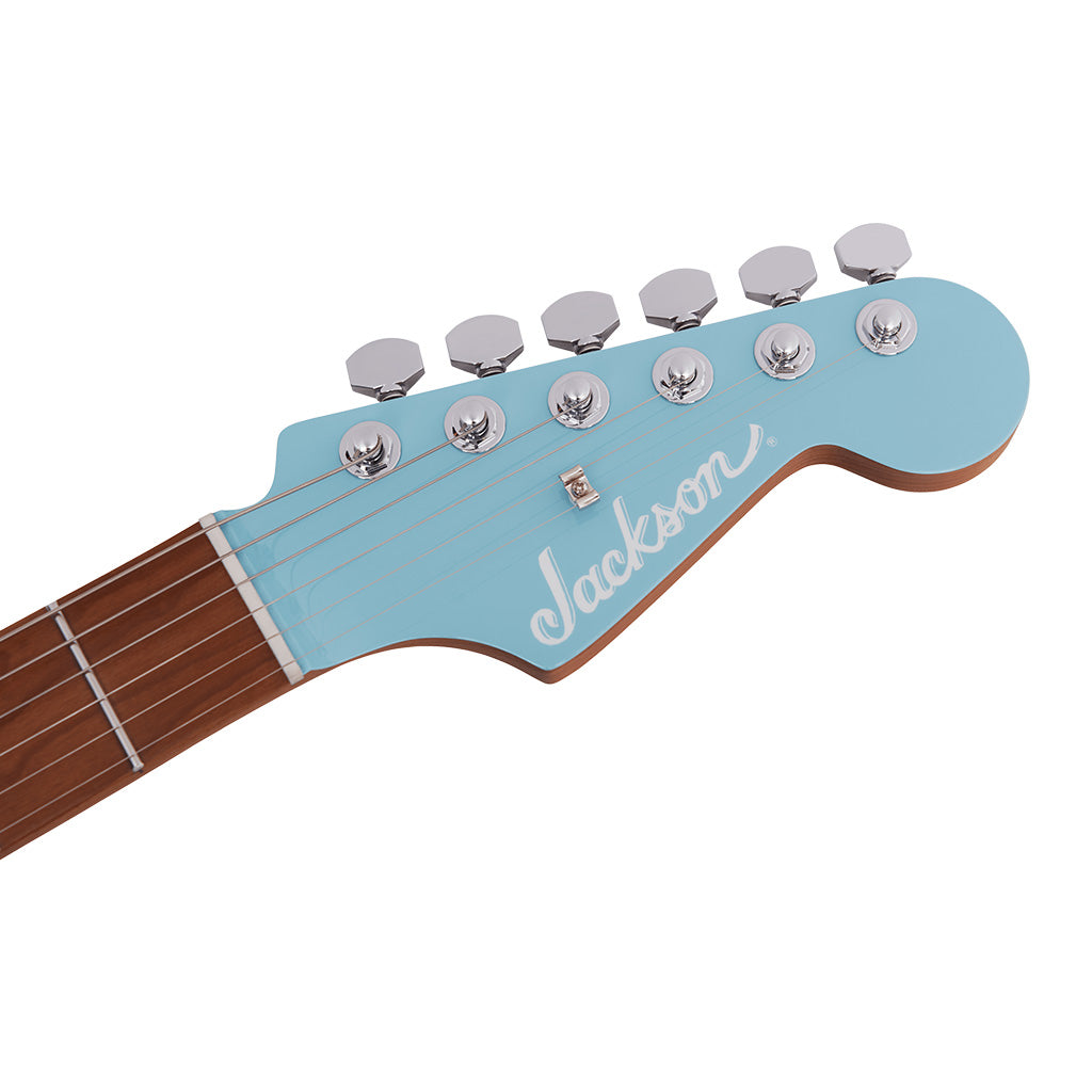 Jackson - MJ Series Signature Misha Mansoor So-Cal 2PT - Caramelized Maple Fingerboard, Daphne Blue