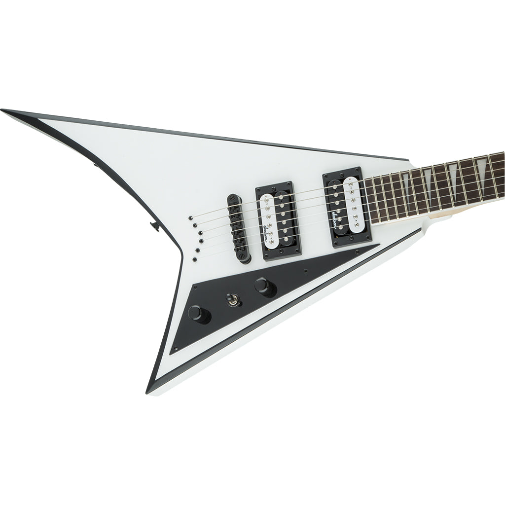 Jackson JS32T Rhoads - White with Bevels - Side