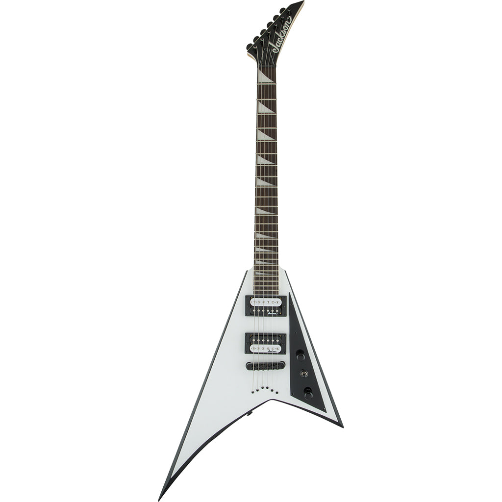 Jackson JS32T Rhoads - White with Bevels - Front