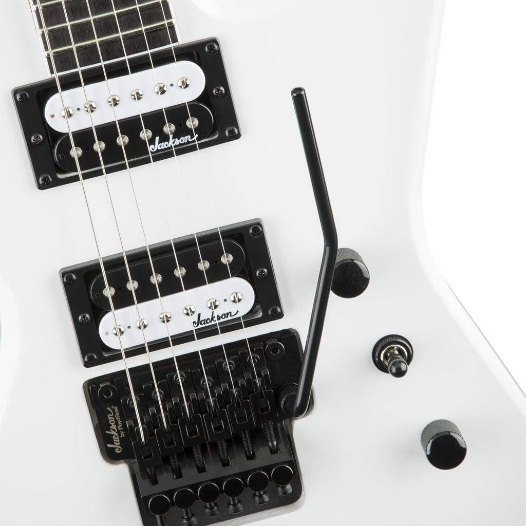 JS Jackson Series Warrior™ JS32, Amaranth Fingerboard, Snow White-Sky Music