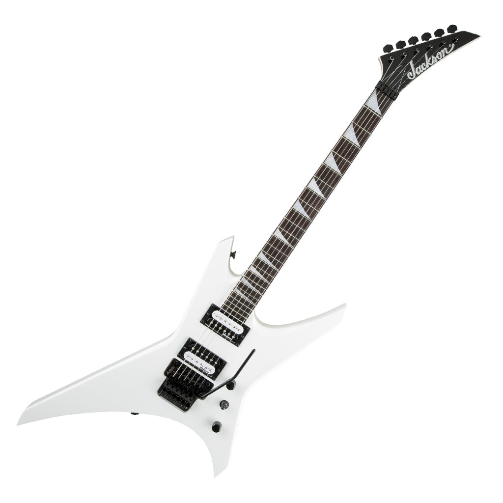 JS Jackson Series Warrior™ JS32, Amaranth Fingerboard, Snow White-Sky Music