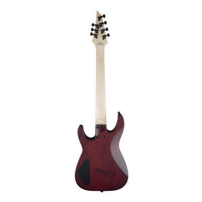 Jackson X Series Dinky™ Arch Top DKAF7 MS, Laurel Fingerboard, Multi-Scale, Stained Mahogany-Sky Music