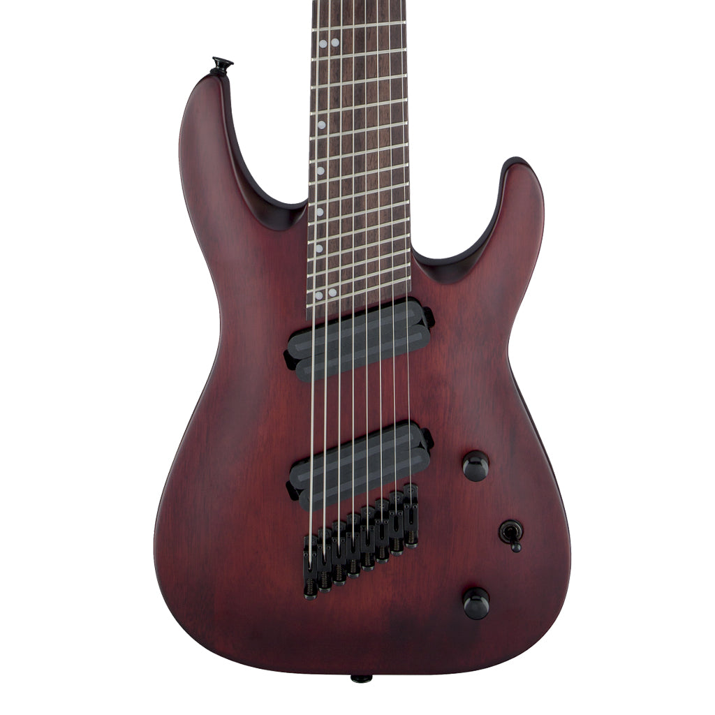 Jackson X Series Dinky™ Arch Top DKAF8 MS, Laurel Fingerboard, Multi-Scale, Stained Mahogany-Sky Music