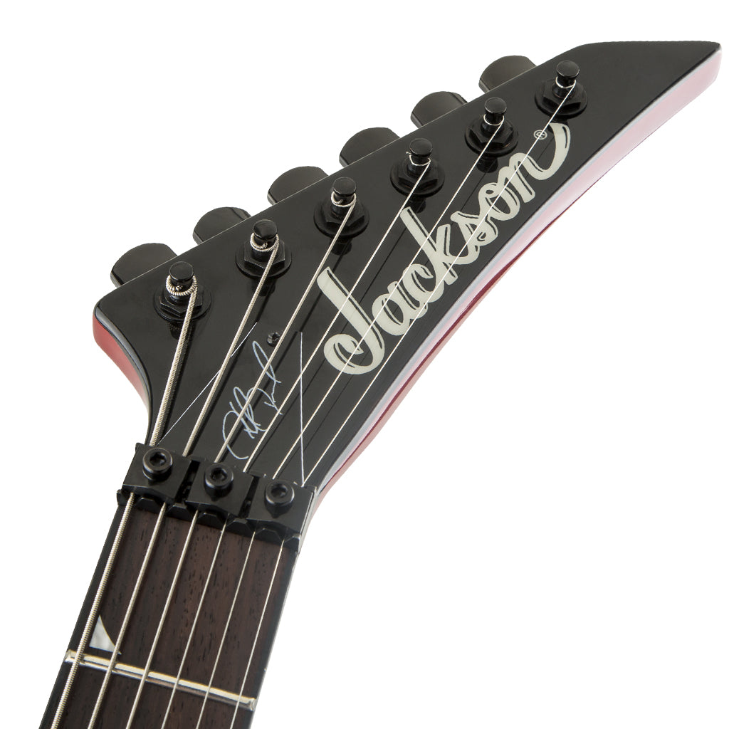 Jackson Pro Series Signature Phil Demmel Demmelition Fury PD Laurel Fingerboard Red Tide Fade