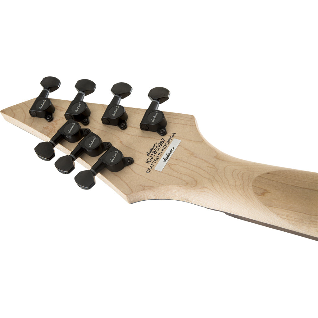 Jackson X Series Dinky DKAF7 MS 7 String Multi Scale- Gloss Black - Laurel Fretboard