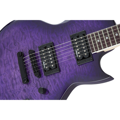 Jackson JS Series Monarkh SC JS22Q - Transparent Purple Burst - Amaranth Fingerboard