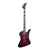 Jackson JS Series Kelly Bird JS3Q Amaranth Fingerboard Transparent Red Burst