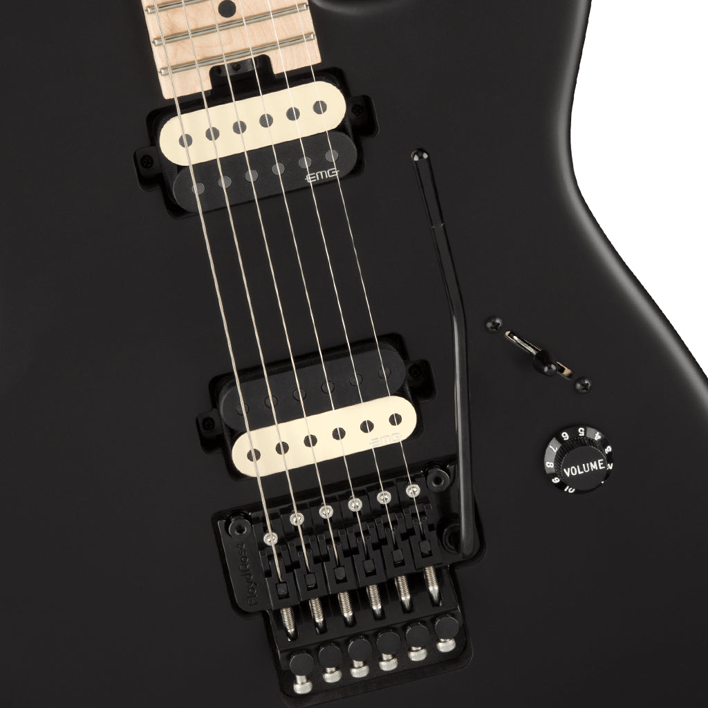 Charvel  Jim Root Signature Pro Mod San Dimas Style 1 HH FR M Maple Fingerboard Satin Black