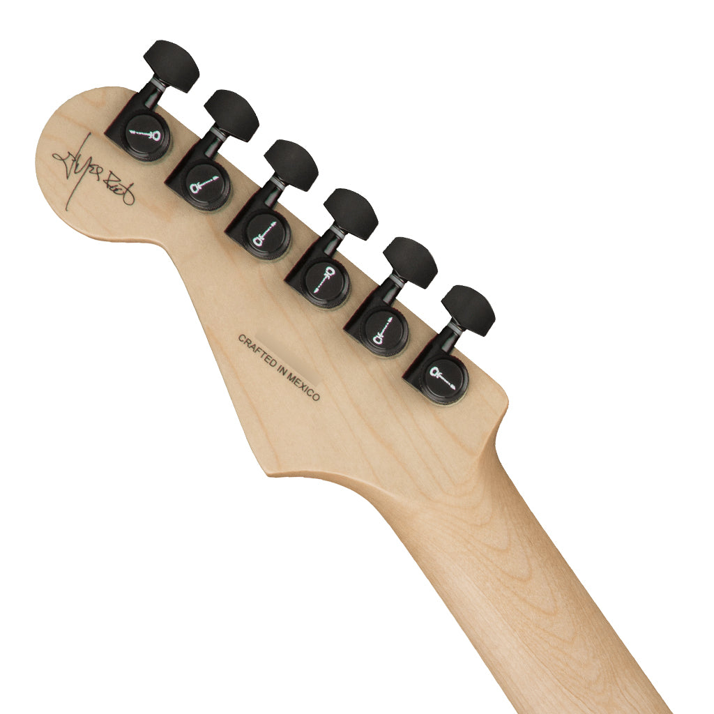 Charvel - Jim Root Signature Pro-Mod San Dimas® Style 1 HH FR E, Ebony Fingerboard - Satin White