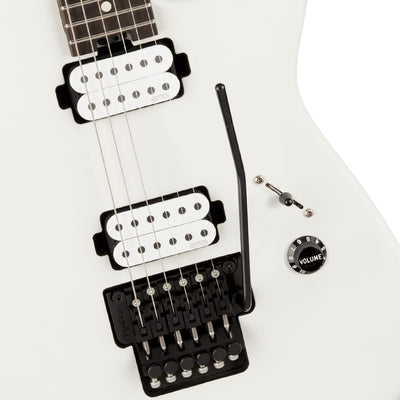 Charvel - Jim Root Signature Pro-Mod San Dimas® Style 1 HH FR E, Ebony Fingerboard - Satin White