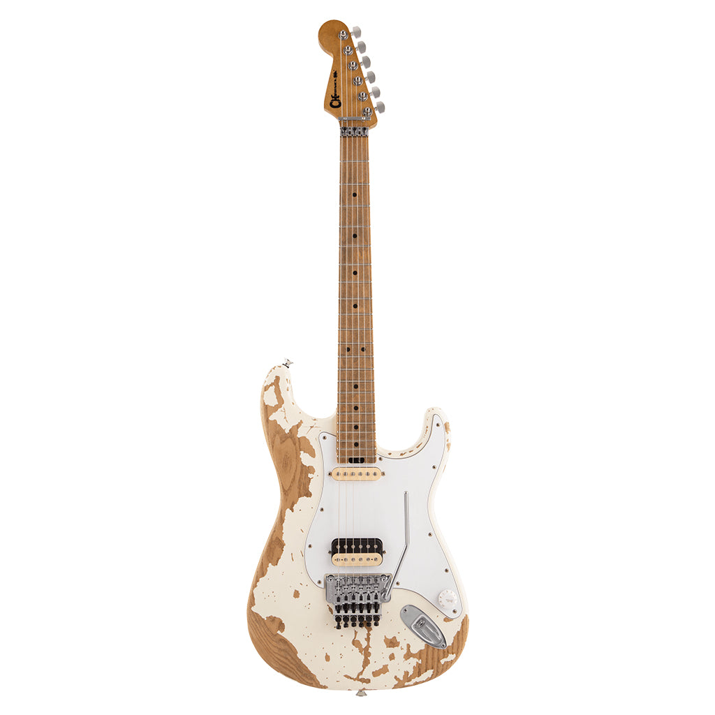 Charvel Henrik Danhage Limited Edition Signature Pro Mod So Cal Style 1 HS FR M Maple Fingerboard White Relic