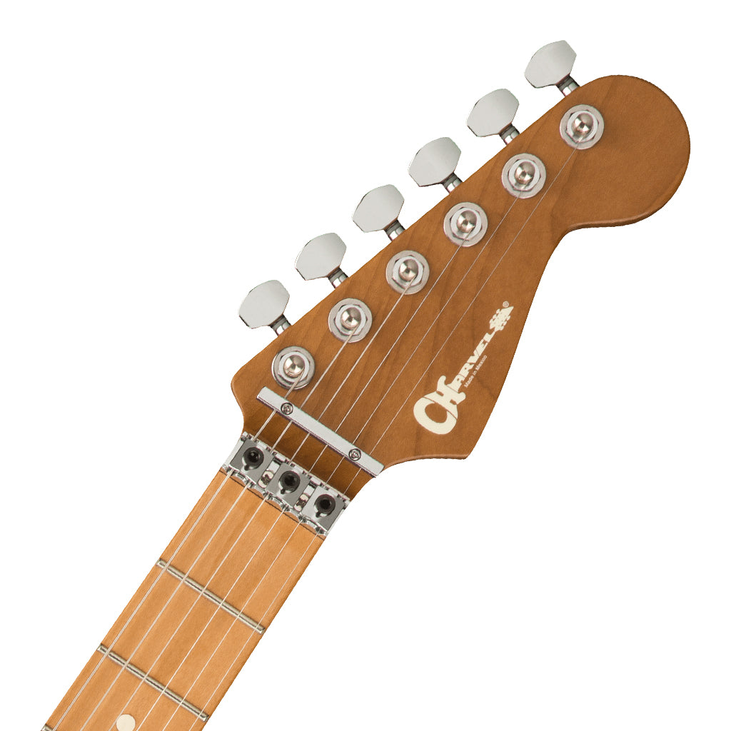 Charvel Marco Sfogli Signature Pro Mod So Cal Style 1 HSS FR CM QM Caramelized Maple Fingerboard Transparent Purple Burst