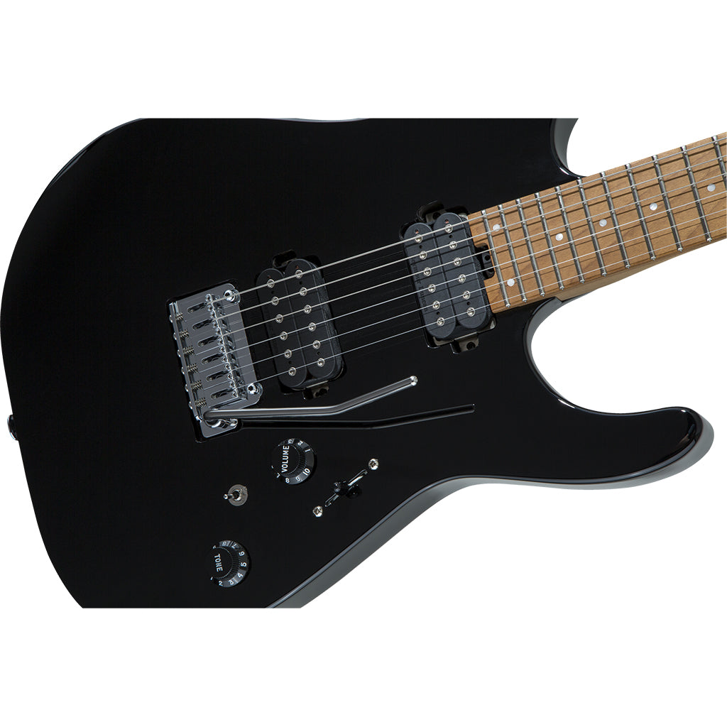 Charvel Pro Mod DK24 - Gloss Black - Caramelized Maple Fingerboard