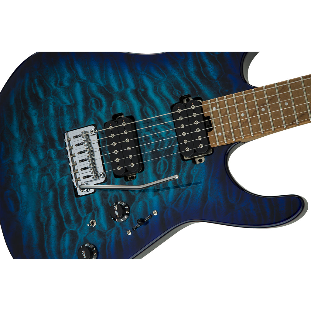 Charvel Pro Mod DK24 - Chlorine Burst - Caramelized Maple Fingerboard