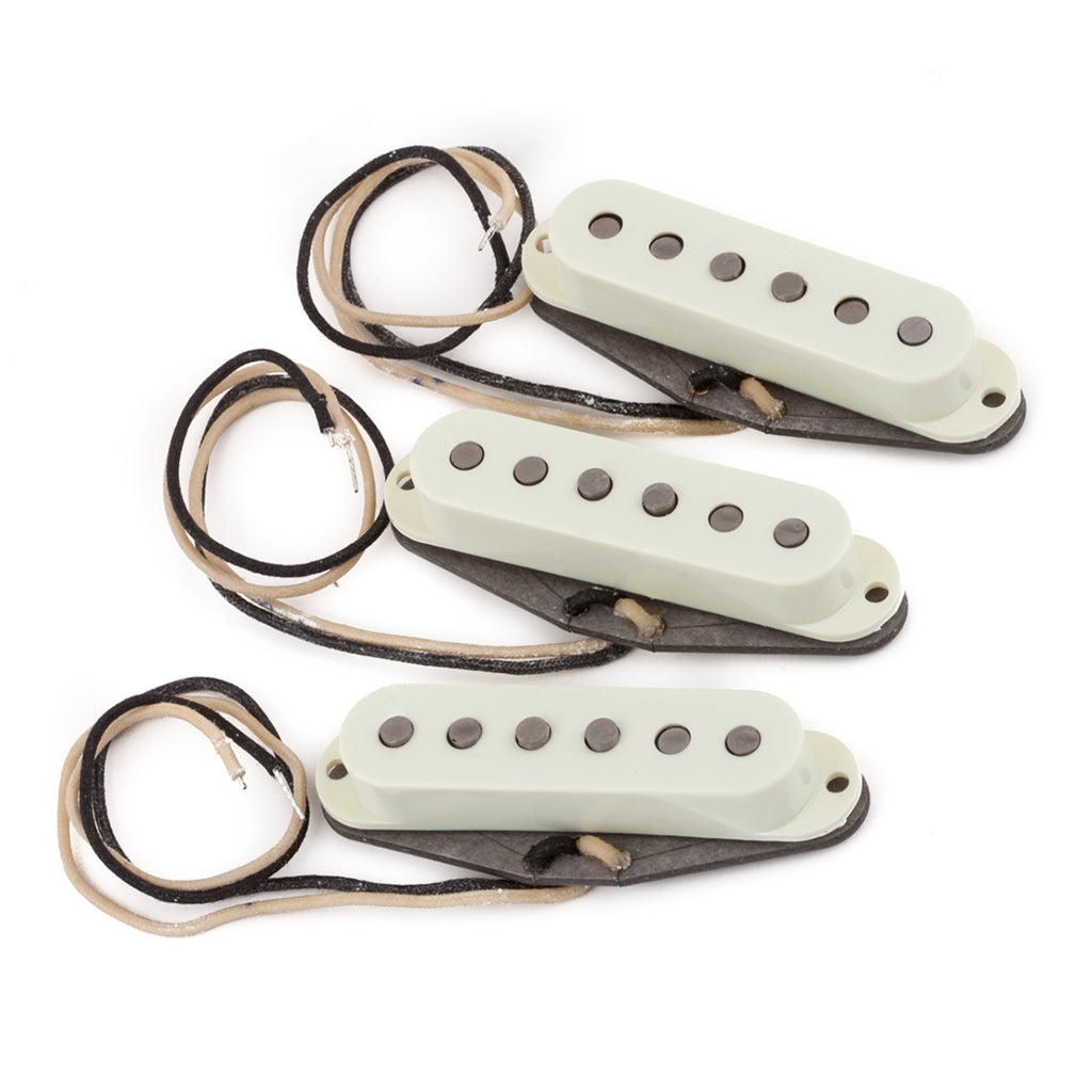 Fender - Pure Vintage '65 Strat Pickup Set - Vintage White-Sky Music