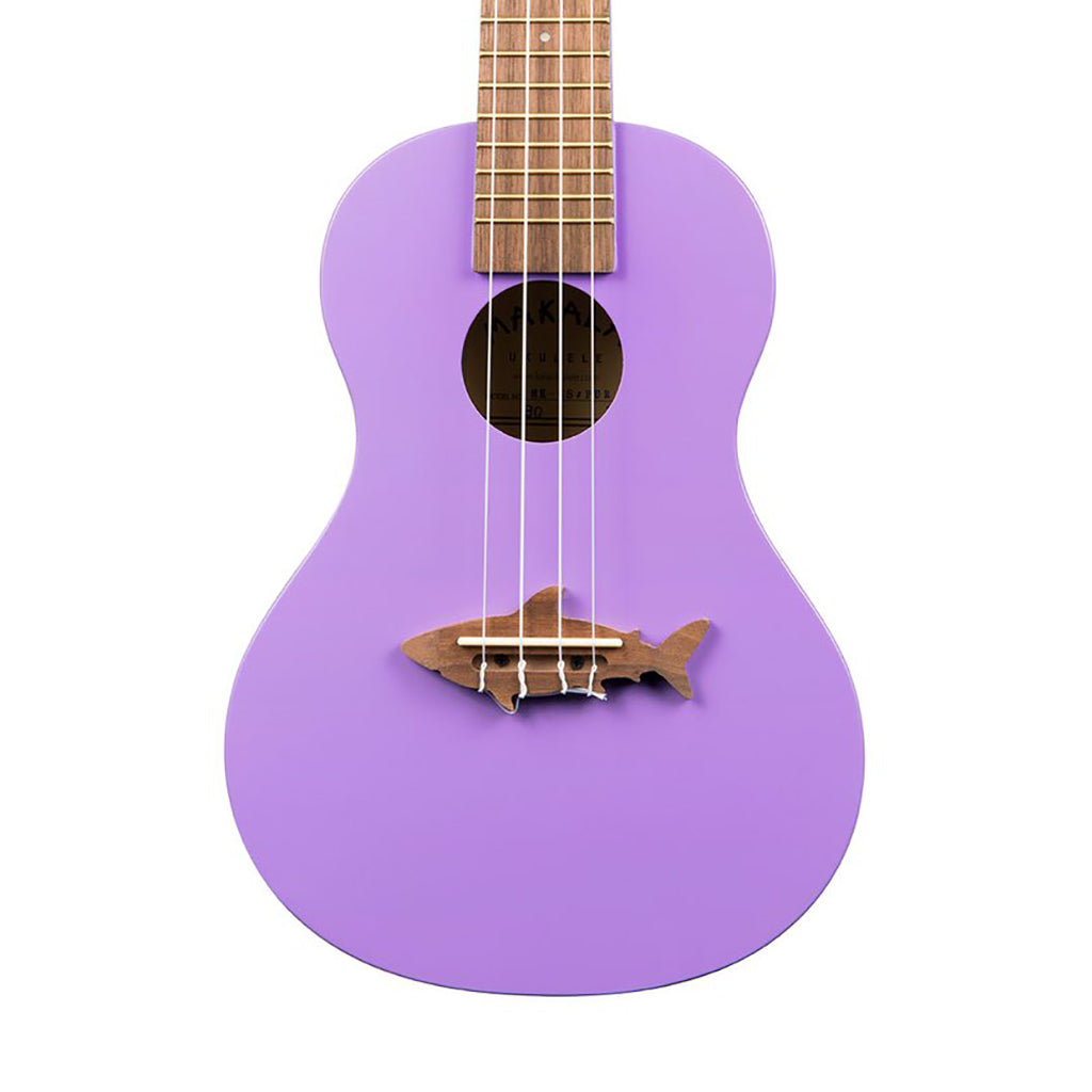 Makala Soprano Ukulele Shark Bridge - Purple