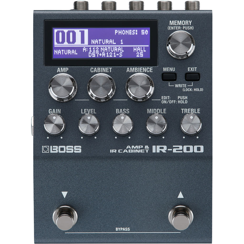 Boss - IR-200 Amp &amp; IR Cabinet Pedal