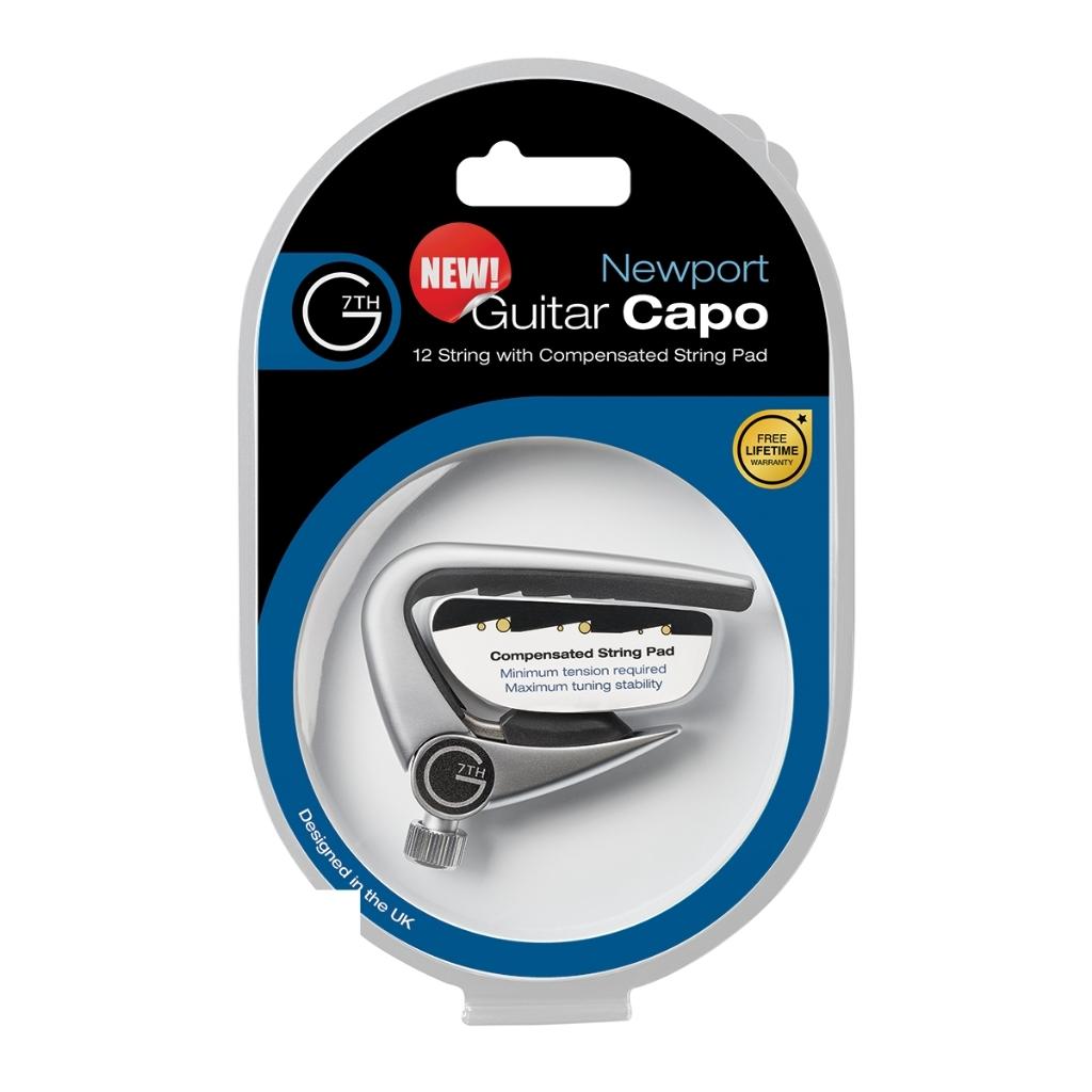 G7 Newport 12 String Capo with Compensated String Pad