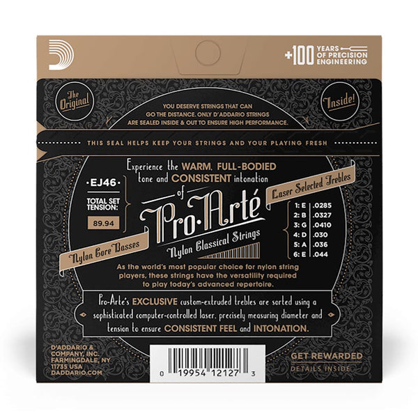 D'ADDARIO EJ46FF Pro-Arté Carbon Hard Tension | Strumenti Musicali .net D'ADDARIO EJ46FF Pro-Arté Carbon Hard Tension | Strumenti Musicali .net