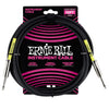 Ernie Ball E6048 - Instrument Cable 10" S/S - Black