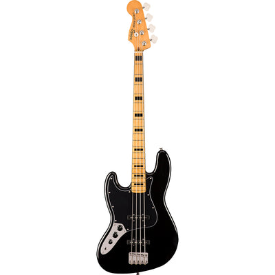 Squier Classic Vibe 70s Jazz Bass Left Handed Maple Fingerboard Black