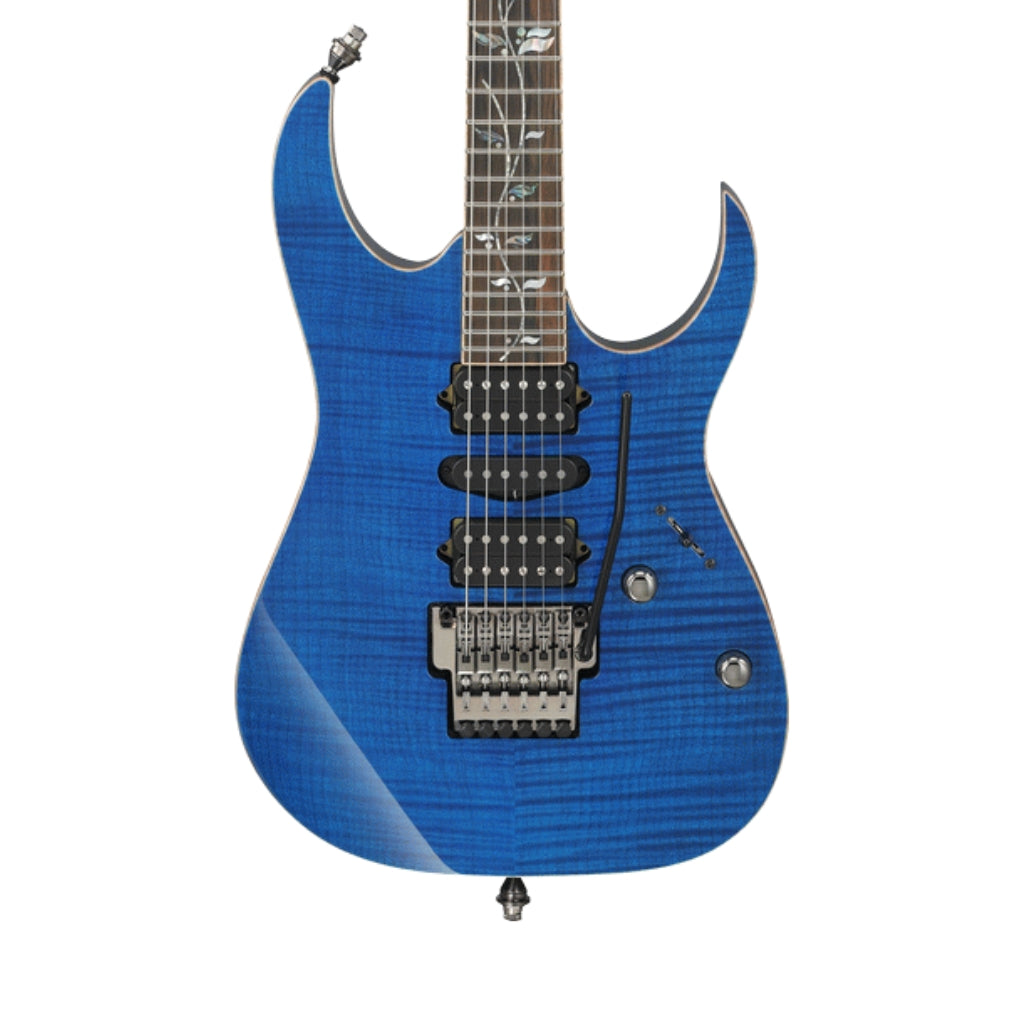 Ibanez - RG8570 j.custom Electric Guitar with Case - Royal Blue Sapphire