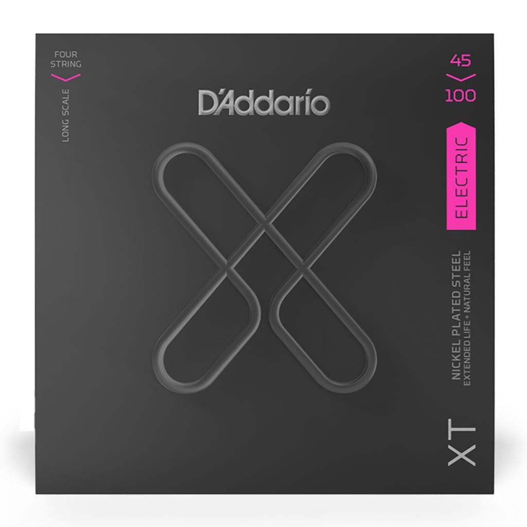 D'Addario - XTB45100 - XT Bass Nickel 45-100 Long Scale - Bass Strings