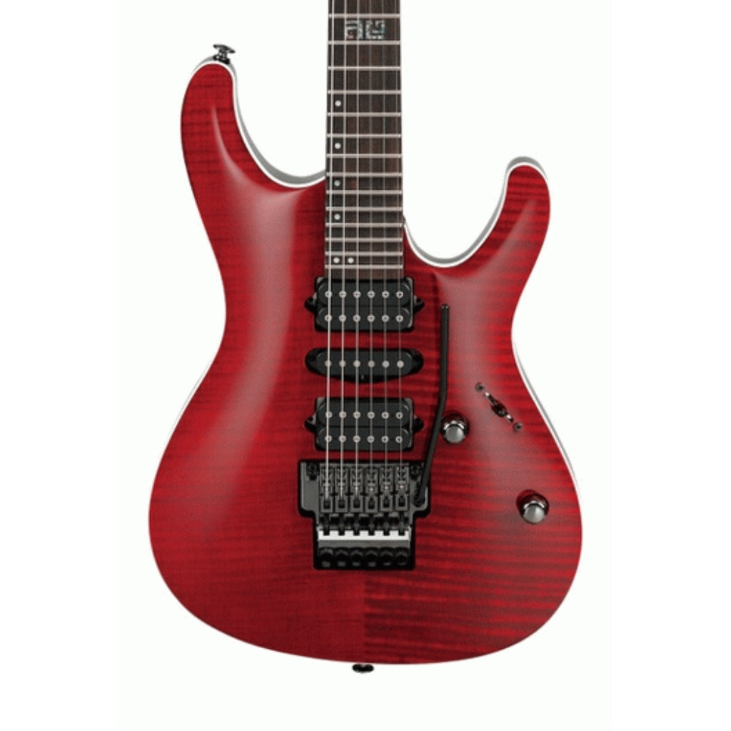 Ibanez - KIKO100 Kiko Signature Model Electric Guitar with Case - Transparent Ruby Red
