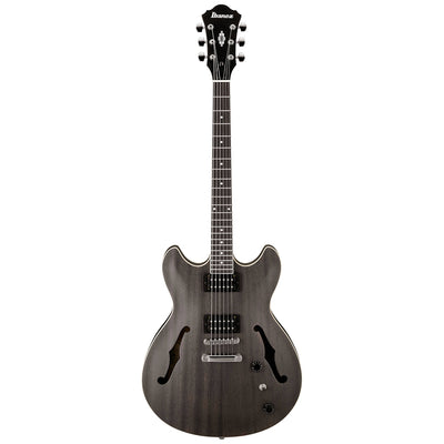 Ibanez AS53 Artcore Guitar - Transparent Black Flat