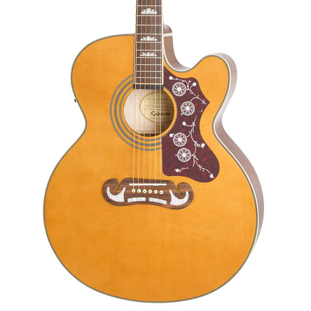 Epiphone EJ200SCE - Vintage Natural