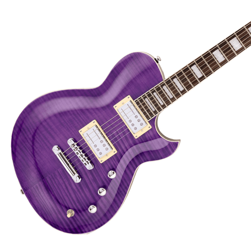 Reverend Roundhouse Transparent Purple Railhammer Pickups