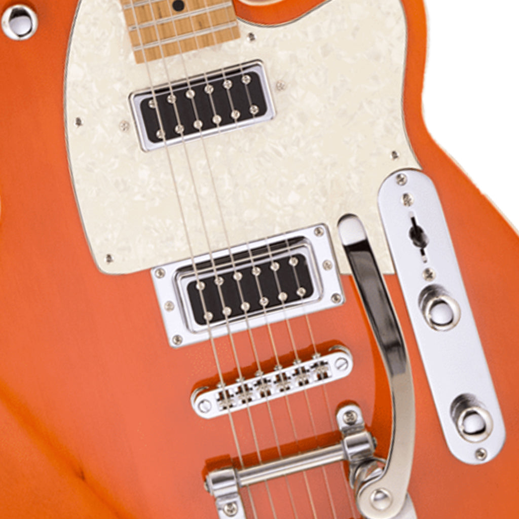 Reverend Flatroc Transparent Rock Orange
