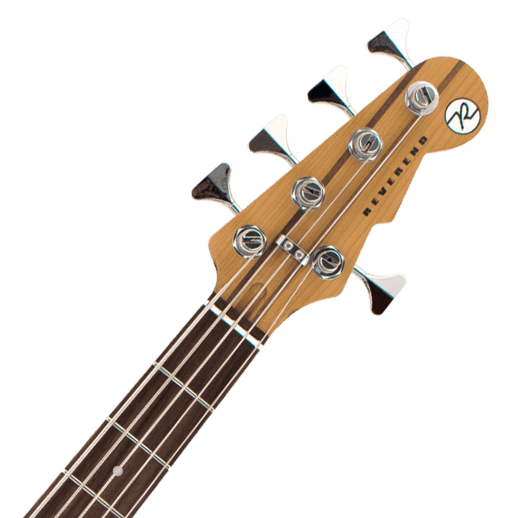 Reverend Mercalli 5 string Bass Guitar FM TRBL RW
