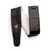 Ernie Ball E4137 Strap - Black Italian Leather With Fur