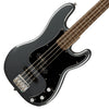 Squier Affinity Series Precision Bass PJ Laurel Fingerboard Black Pickguard Charcoal Frost Metallic