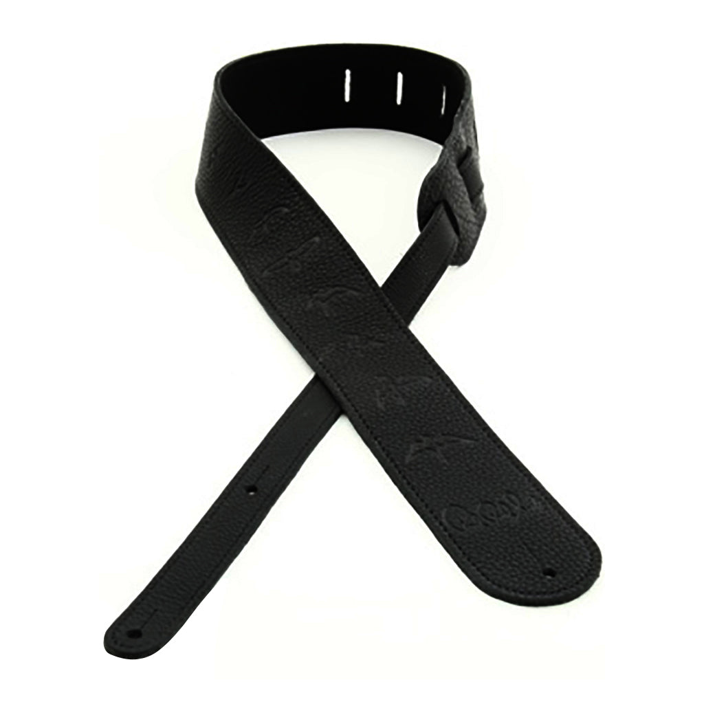 PRS Guitar Strap Birds Leather Black