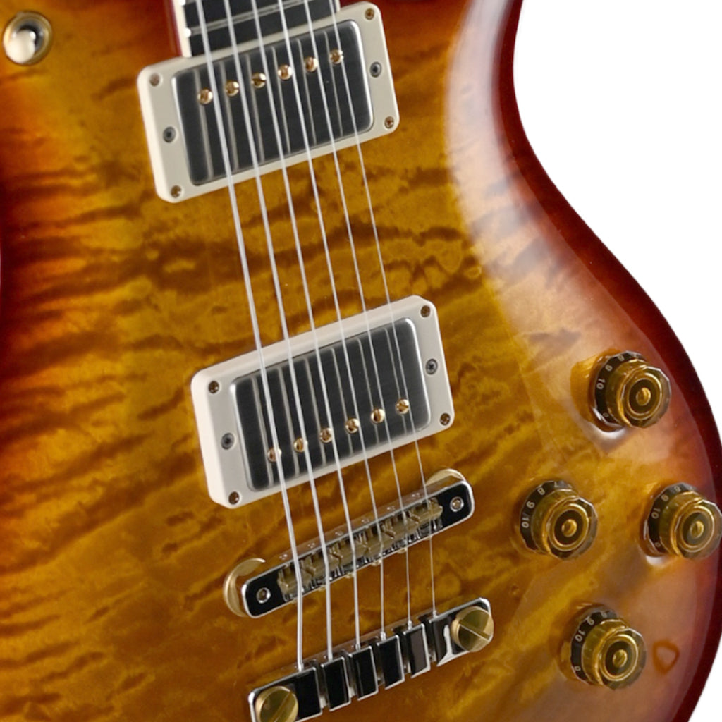 PRS McCarty 594 10 Top Quilt Dark Cherry Burst