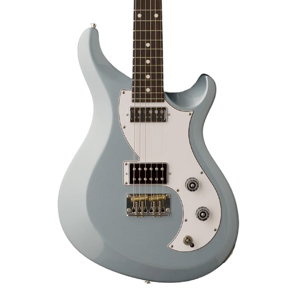 PRS S2 Vela Frost Blue Metallica Dot inlay