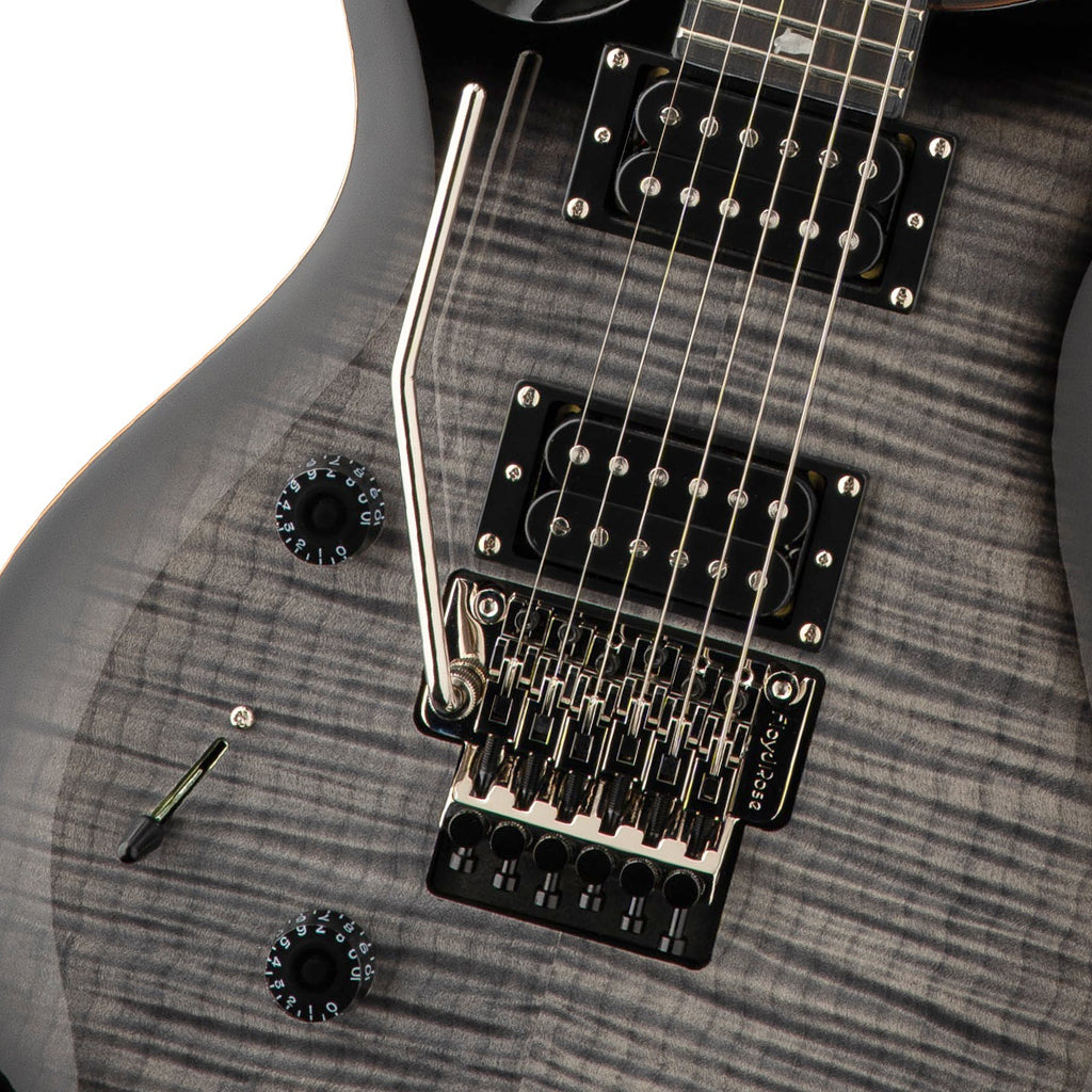 PRS SE Custom 24 Floyd LH Charcoal Burst