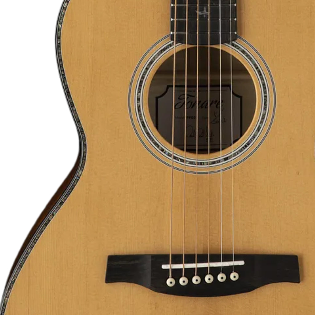 PRS SE P50 Parlor Acoustic with P/up Black Gold