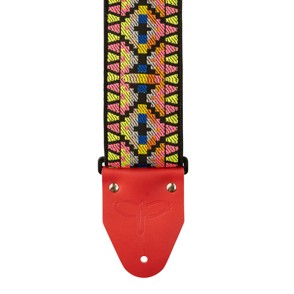 PRS Wide Retro Jacquard Strap Salmon