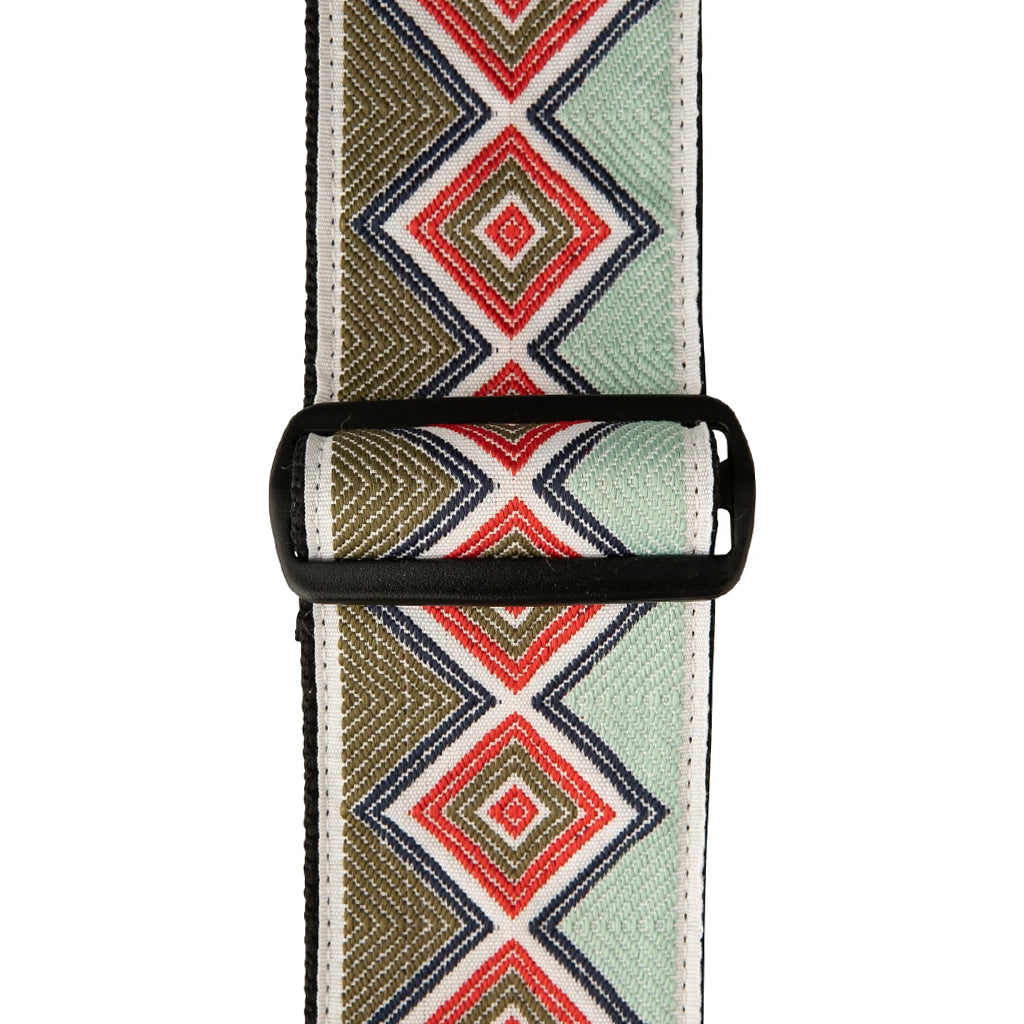 PRS Wide Retro Jacquard Strap, Green-Sky Music