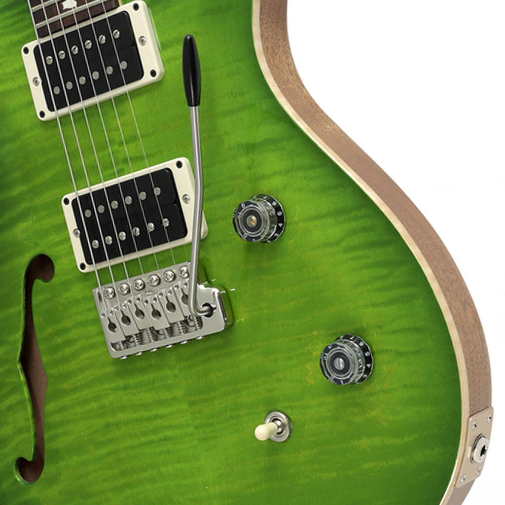 PRS CE24 Semi Hollow Electric Guitar Eriza Verde
