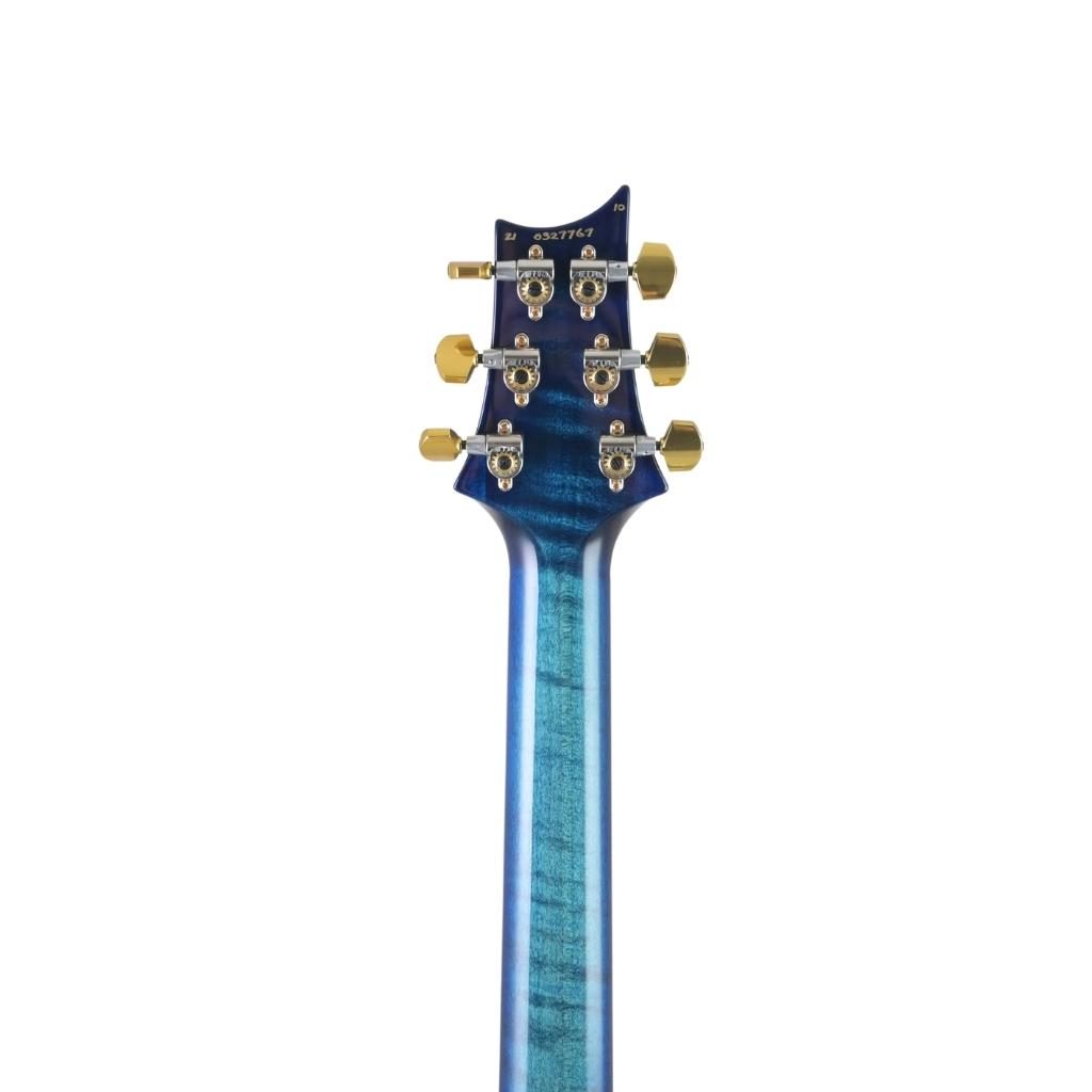 PRS Custom 24 Pattern Thin Maple Neck Ebony Fingerboard Cobalt Blue 10 Top Quilted Maple