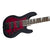 Jackson - JS Series Concert™ Bass JS3VQ, Amaranth Fingerboard - Transparent Red Burst-Sky Music