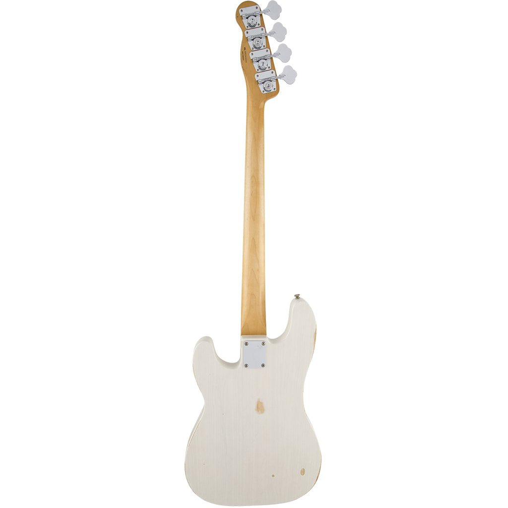 Fender Roadworn Mike Dirnt Precision Bass - White Blonde - Maple Fretboard