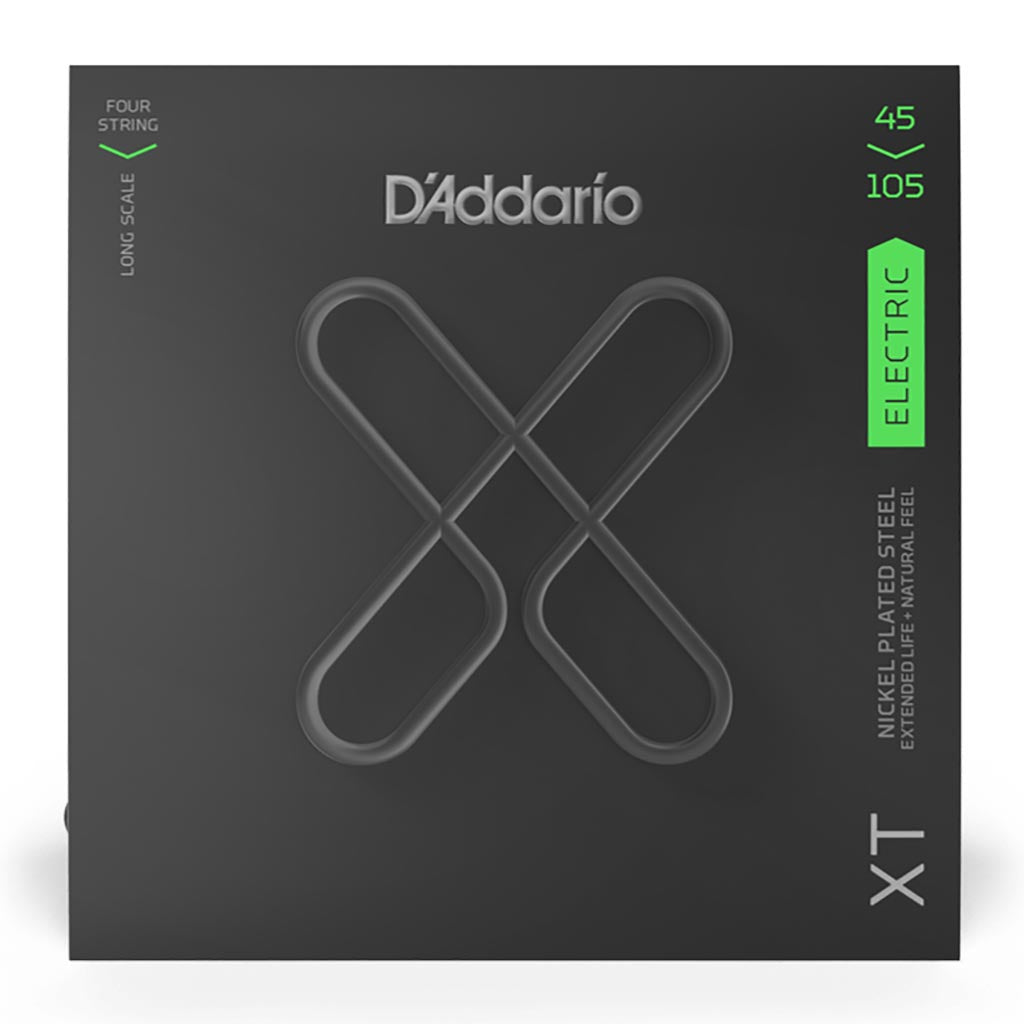 D'Addario - XTB45105 - XT Bass Nickel 45-105 Long Scale - Bass Strings