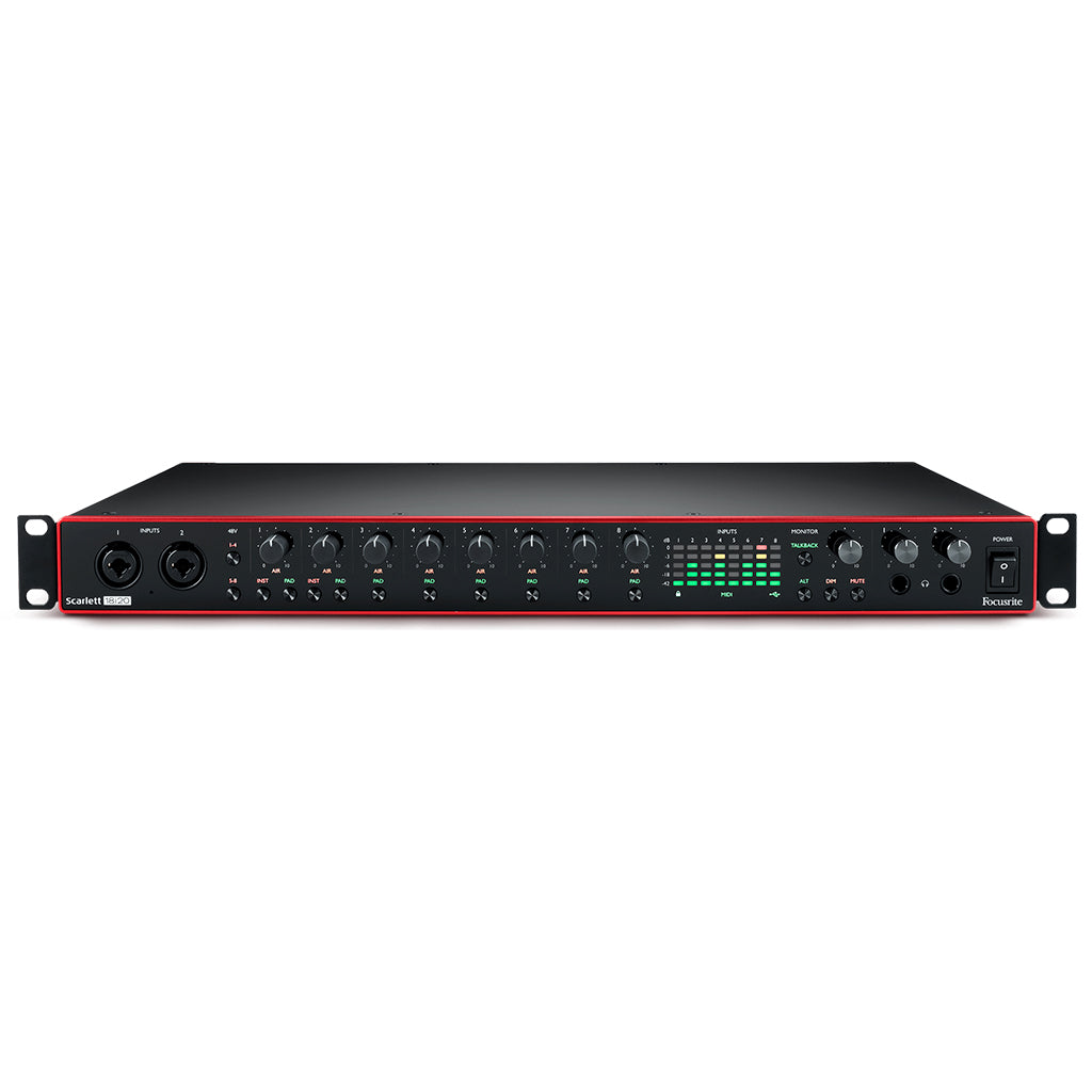 Focusrite Scarlett 18i20 Gen 3 - 18 in 2 out