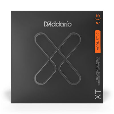 D'Addario - XTAPB1047 - XT Acoustic Phosphor Bronze X Light 10-47 - Acoustic Guitar Strings