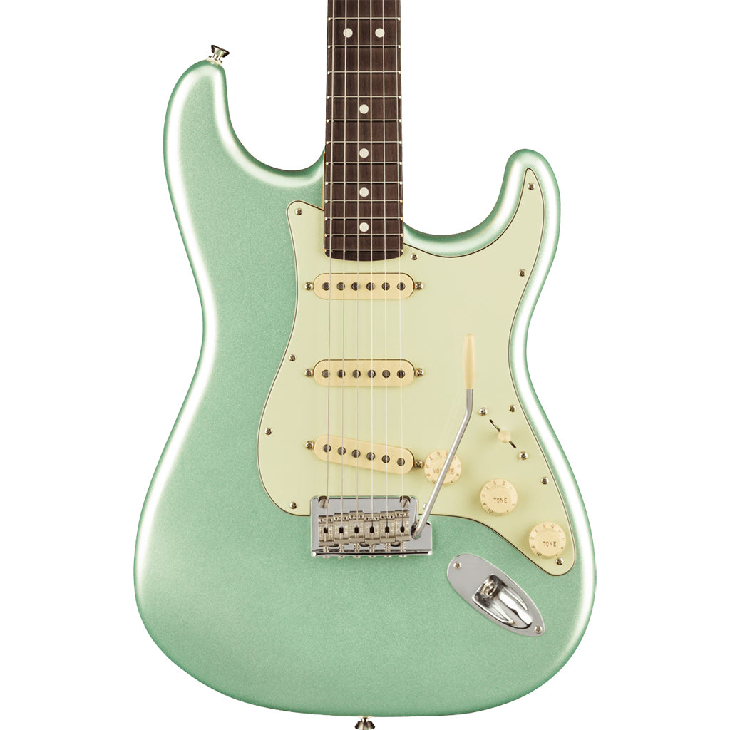 Fender - American Professional II Stratocaster® - Rosewood Fingerboard - Mystic Surf Green\